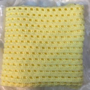 NWT hand crocheted stroller/bassinet/crib blanket
